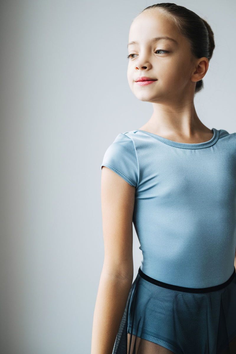 Mergaitiškas triko trumpomis rankovėmis